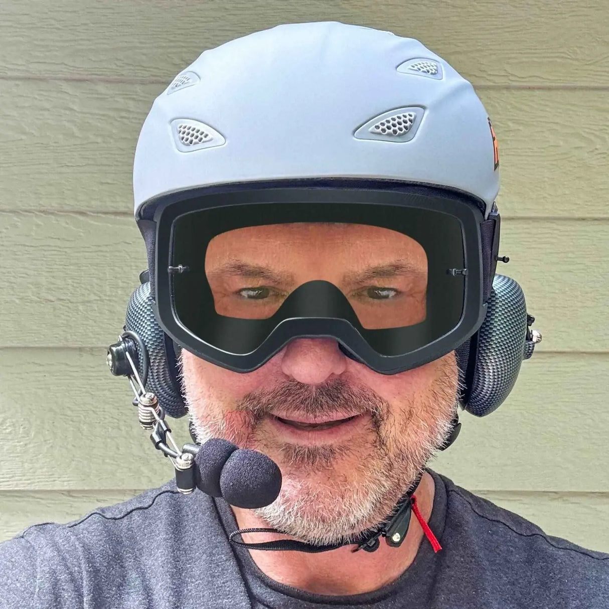 Axel Off Road Special Edition Carbon Fiber GRIT D.O.T. Helmet