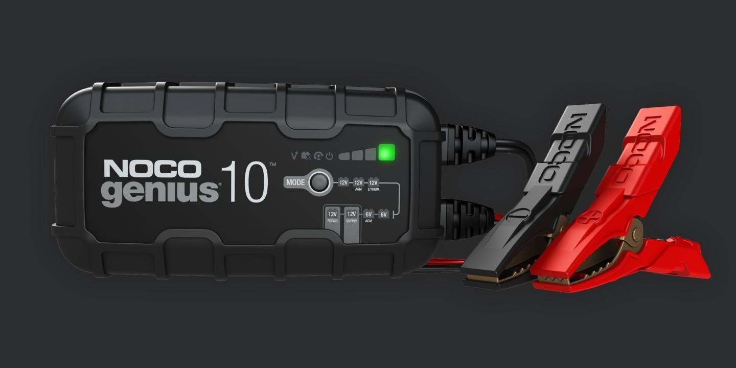 NOCO GENIUS10 6V/12V 10-Amp Smart Battery Charger