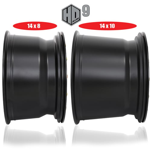 High Lifter HL9 Beadlock Wheel - Matte Black