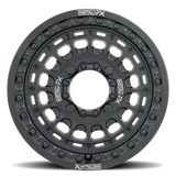 MetalFX OffRoad Hitman 15X6 Beadlock Wheel - Black