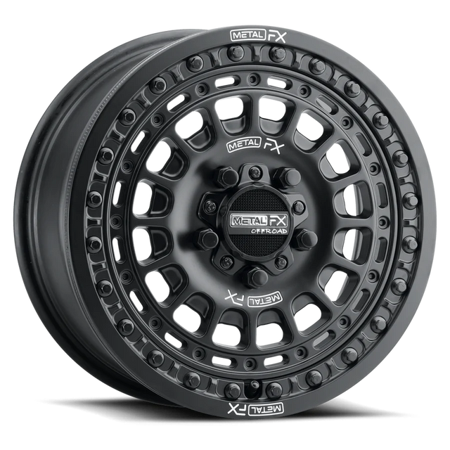 MetalFX OffRoad Hitman R Beadlock Wheel – Black