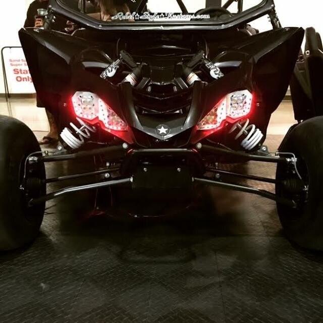Heretic Studio Headlights Yamaha YXZ 1000 R 2016-2023