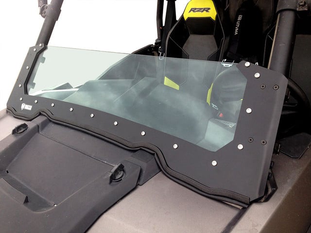 Moto Armor Polaris RZR 900 / 1000 Glass Half Windshield