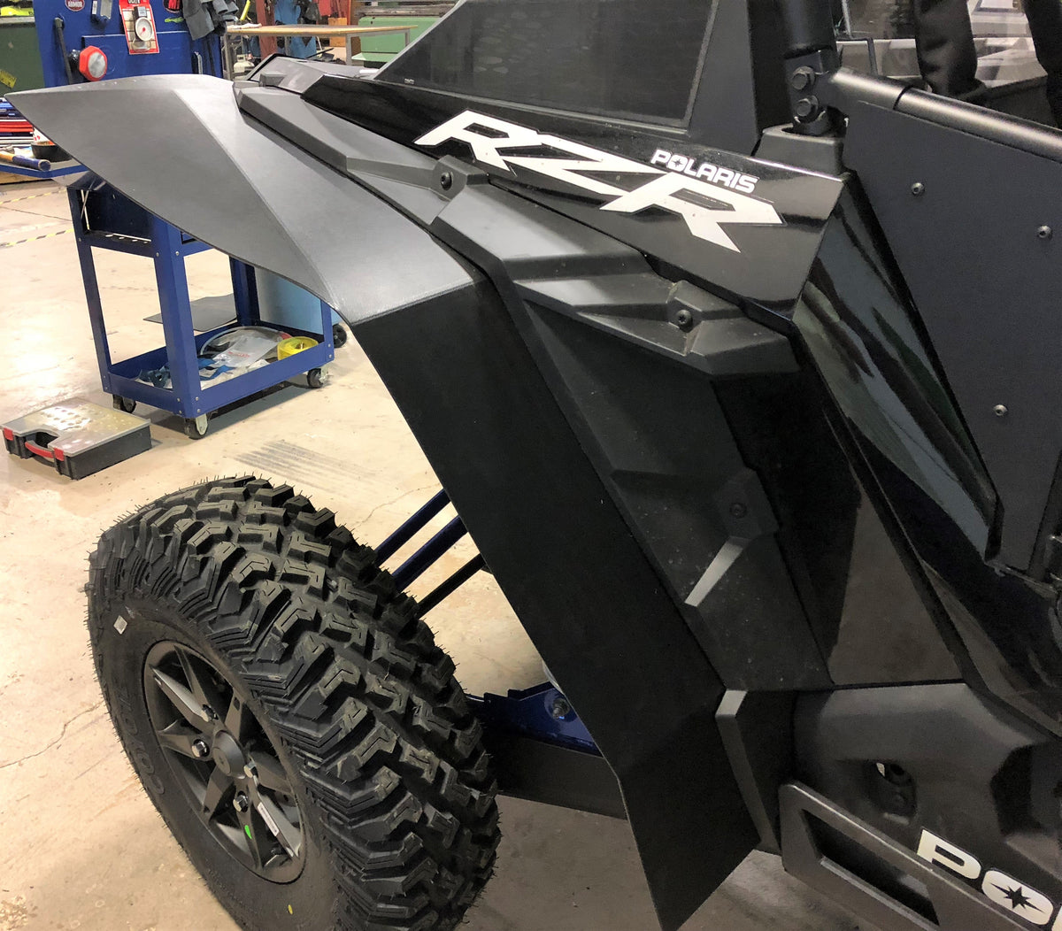 Trail Armor '19-'23 Polaris RZR XP 1000 Mud Flap Fender Extensions - XL