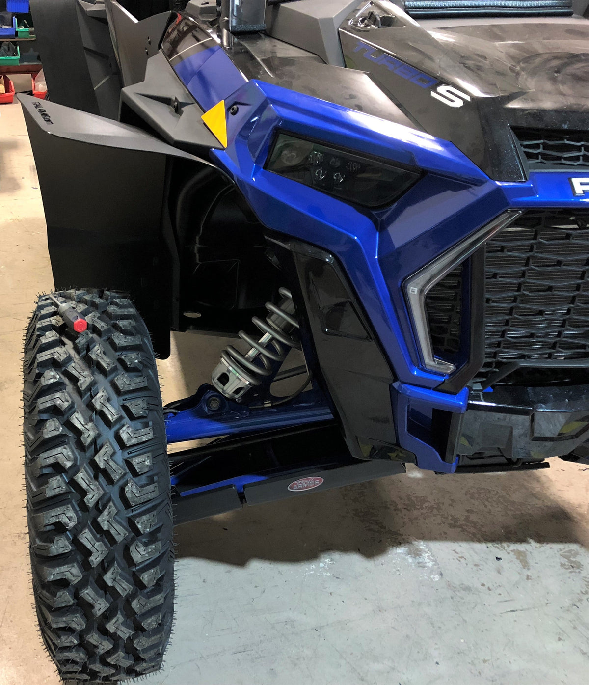 Trail Armor '19-'23 Polaris RZR XP 1000 Mud Flap Fender Extensions - XL