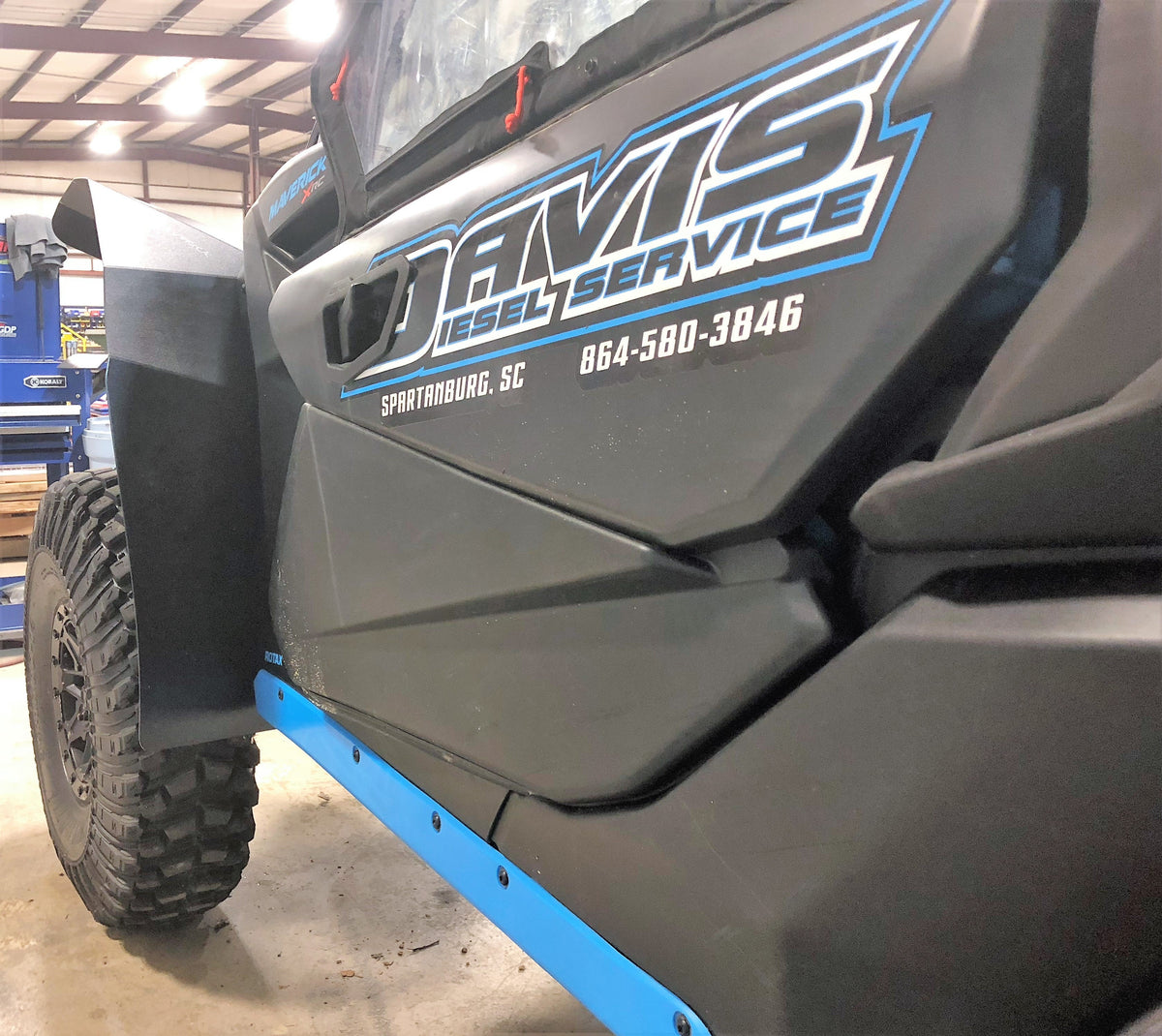 Trail Armor Can-Am Maverick X3/Max Super Wide Mud Flap Fender Extensions