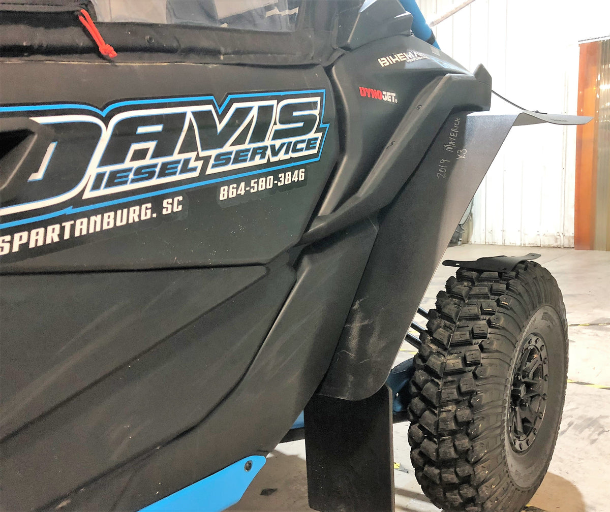 Trail Armor Can-Am Maverick X3/Max Super Wide Mud Flap Fender Extensions