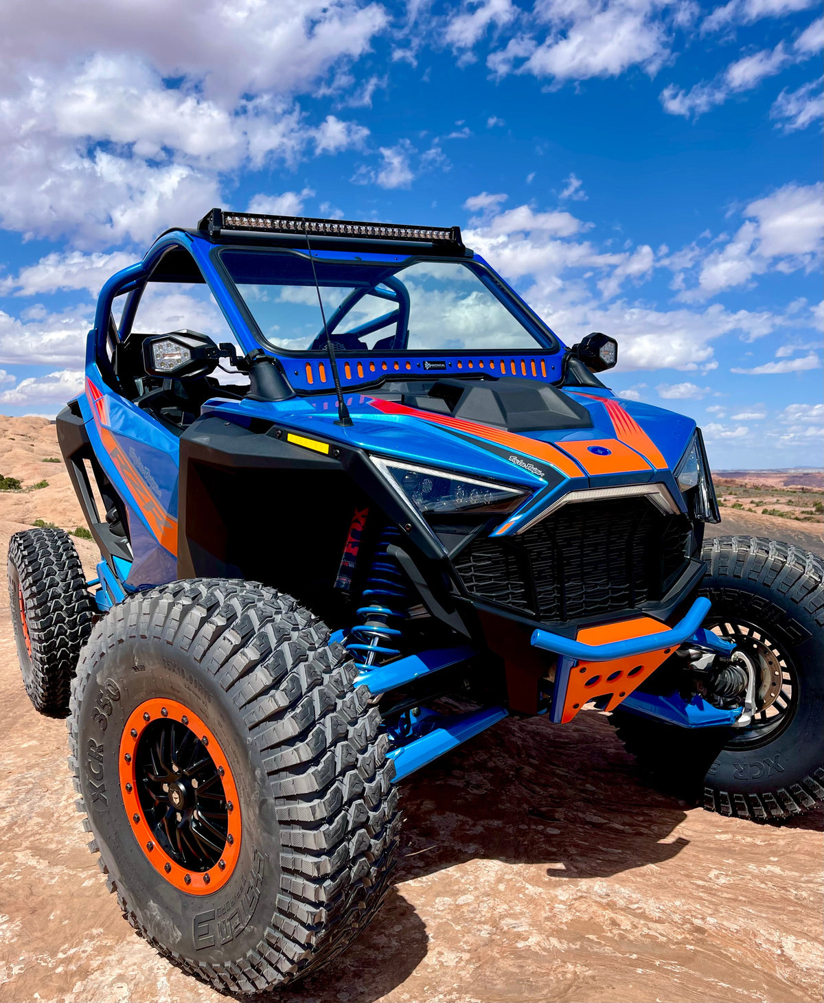 Bent Metal '22-'24 Polaris RZR Pro R Vented Glass Windshield
