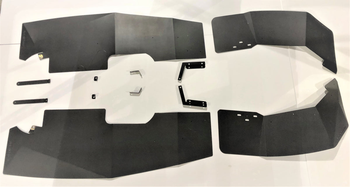 Trail Armor '19-'23 Polaris RZR XP 1000 Mud Flap Fender Extensions - XL