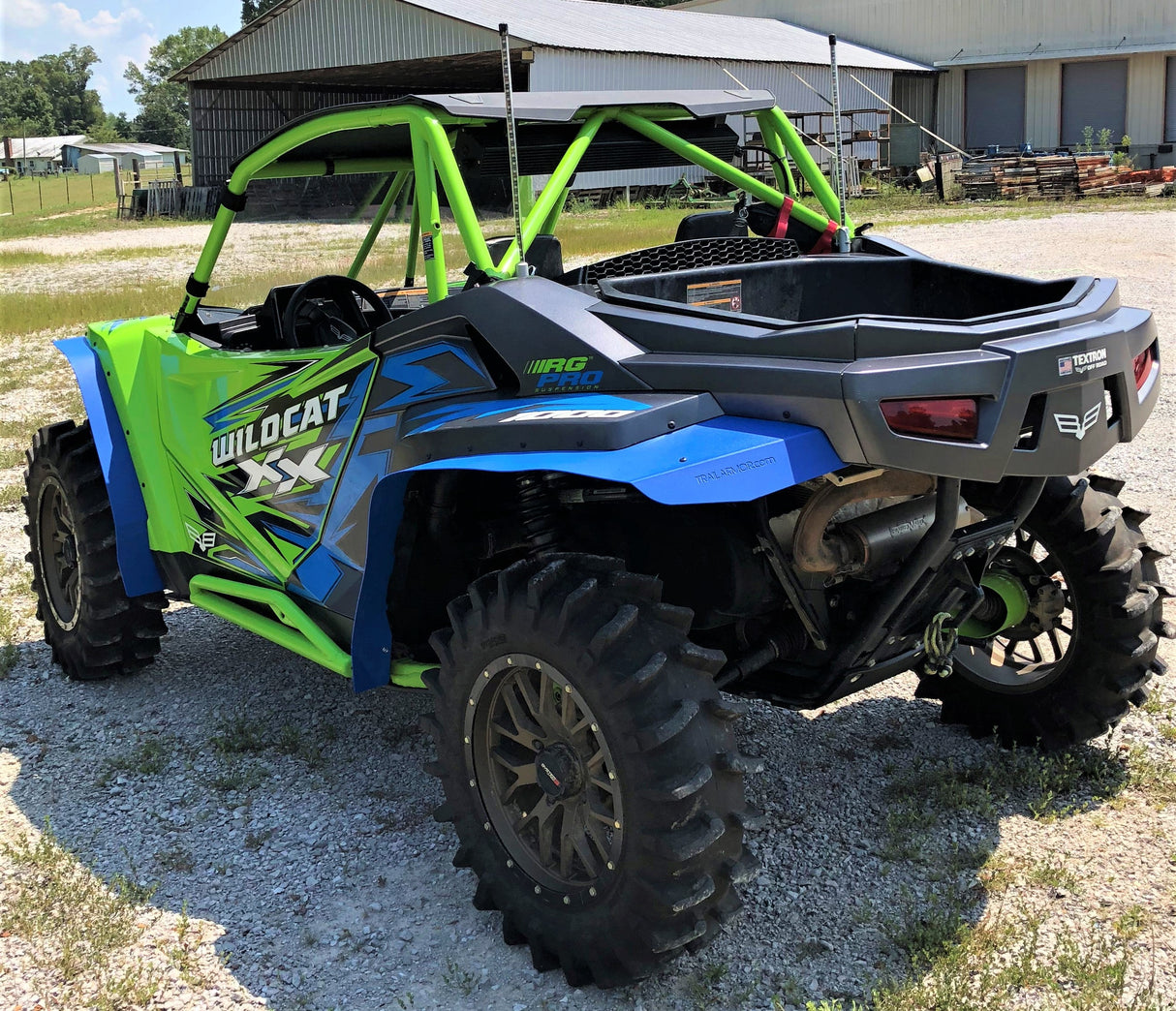 Trail Armor '18-'21 Textron Wildcat XX Mud Flap Fender Extensions