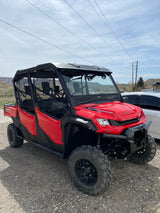Bent Metal '16+ Honda Pioneer 1000 Vented Glass Windshield