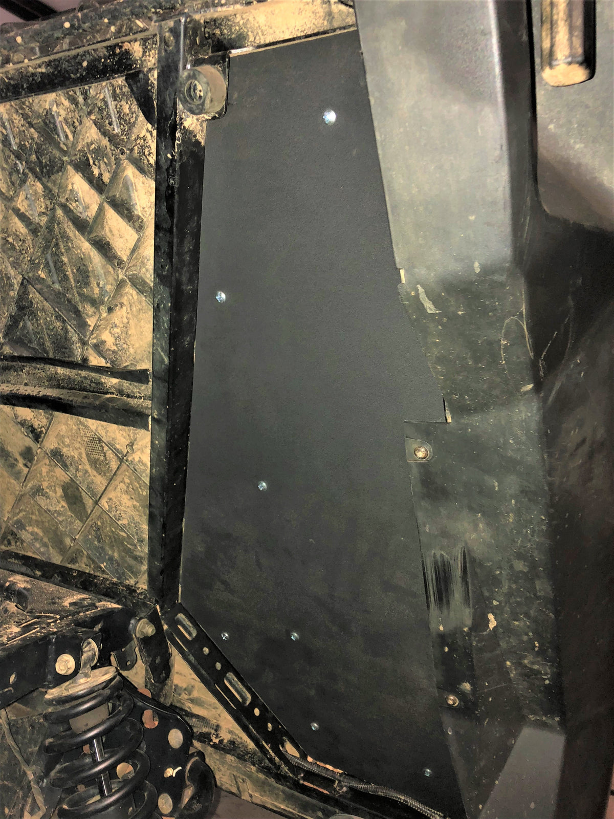 Trail Armor Polaris Ranger 1000 Crew Underbed Mud Shield with Fender Enclosure