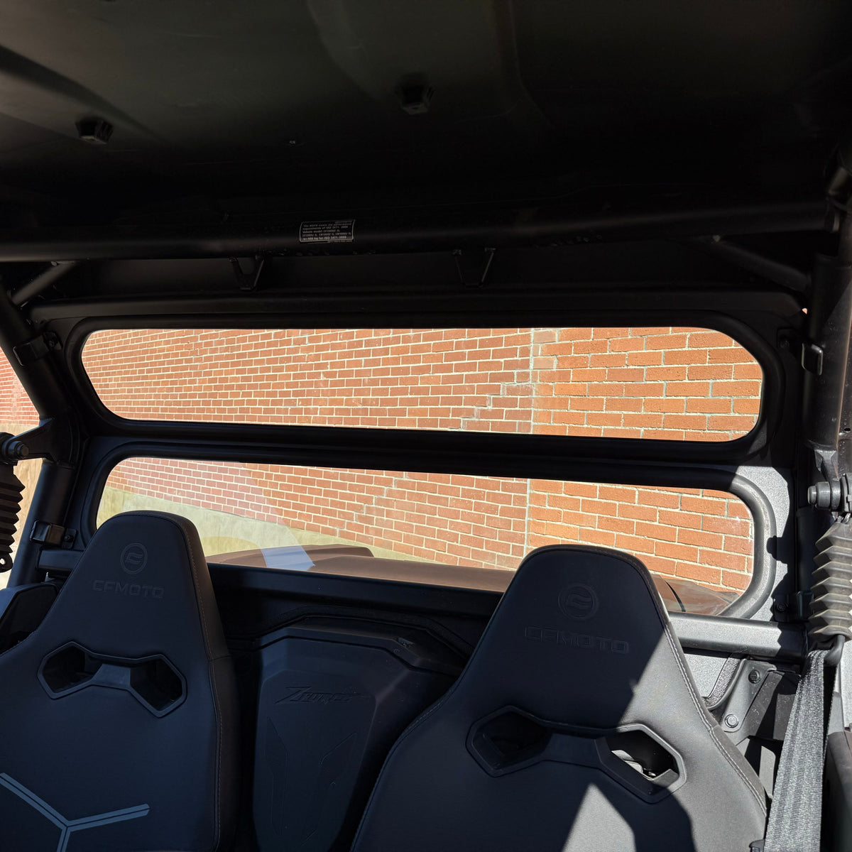 Bent Metal '23-'26 CFMoto ZForce 950 Sport/Trail Rear Glass Windshield
