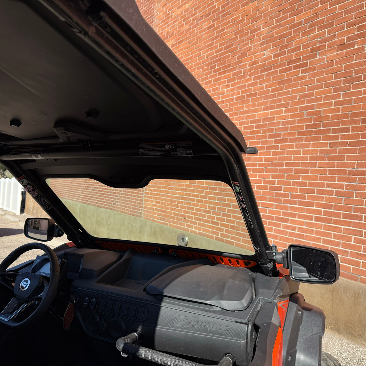 Bent Metal '23-'26 CFMoto ZForce 950 Sport/Trail Vented Glass Windshield