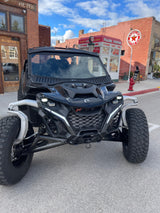 Bent Metal Can-Am Maverick R Vented Glass Windshield