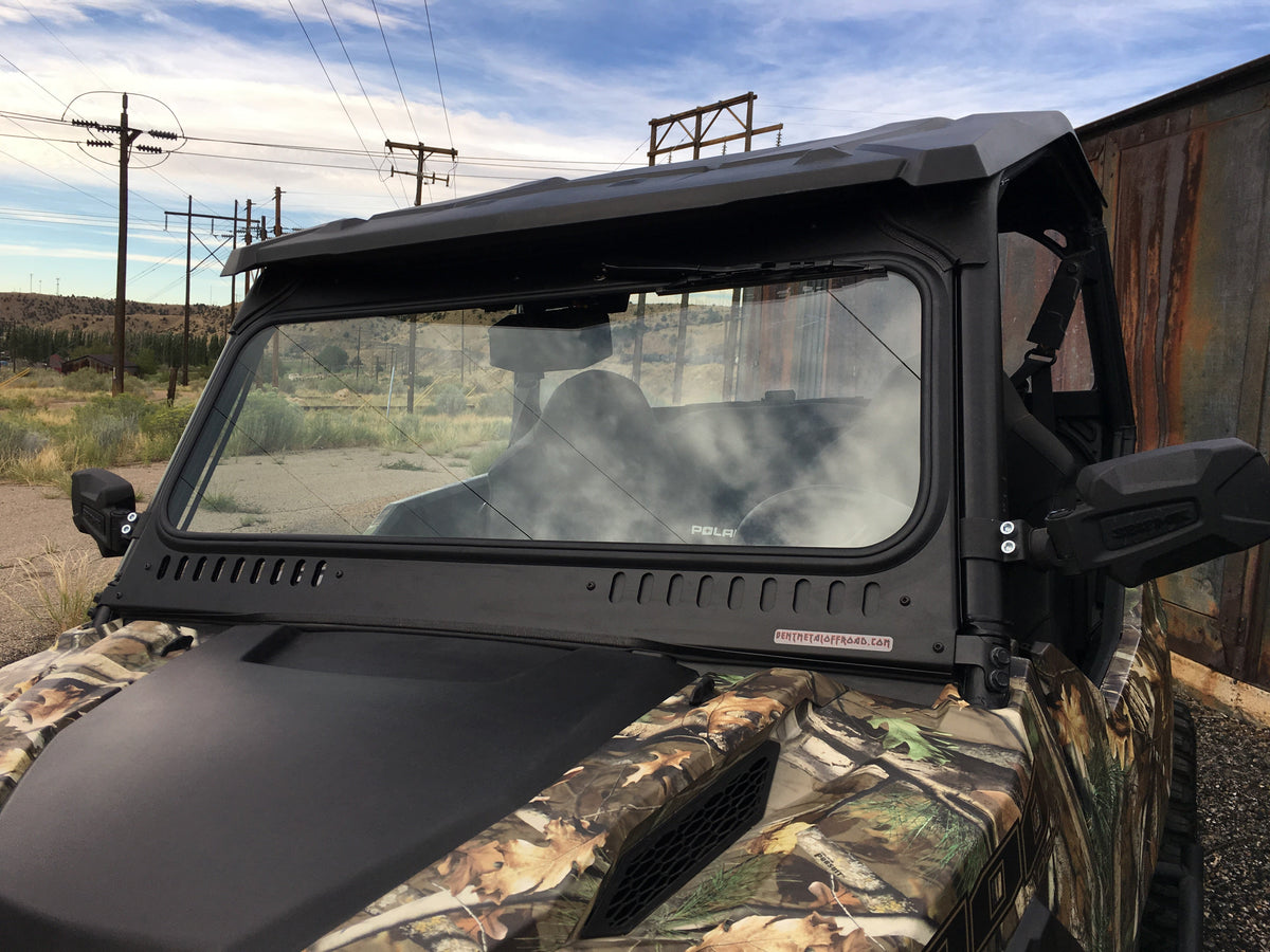 Bent Metal Polaris General 1.0 Vented Glass Windshield