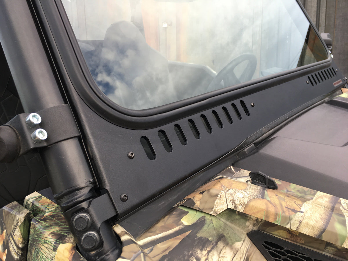 Bent Metal Polaris General 1.0 Vented Glass Windshield