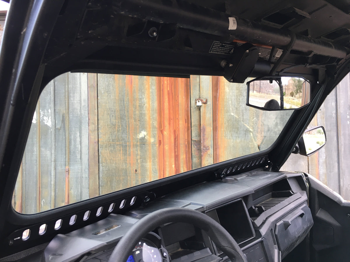 Bent Metal Polaris General 1.0 Vented Glass Windshield