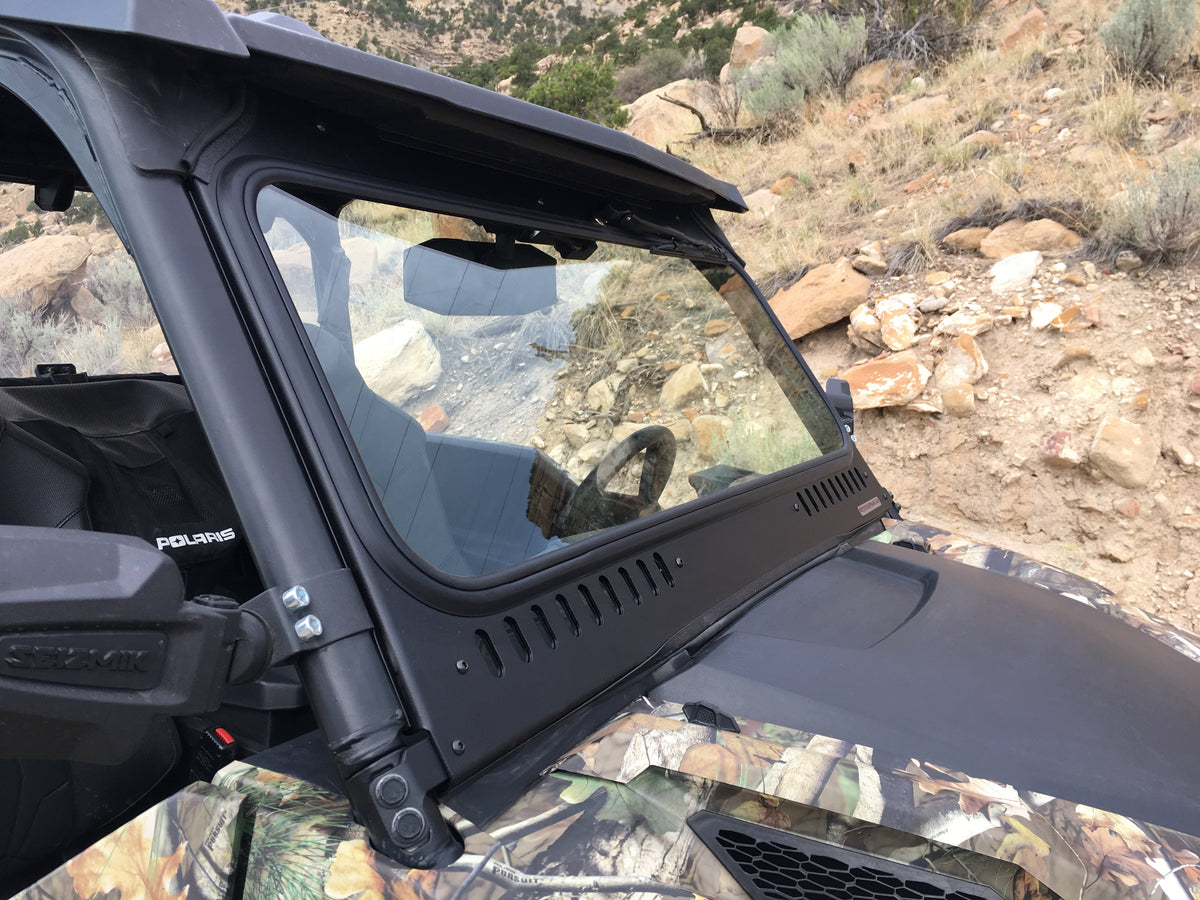 Bent Metal Polaris General 1.0 Vented Glass Windshield