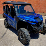 Bent Metal '21+ Yamaha Wolverine/RMAX Vented Glass Windshield