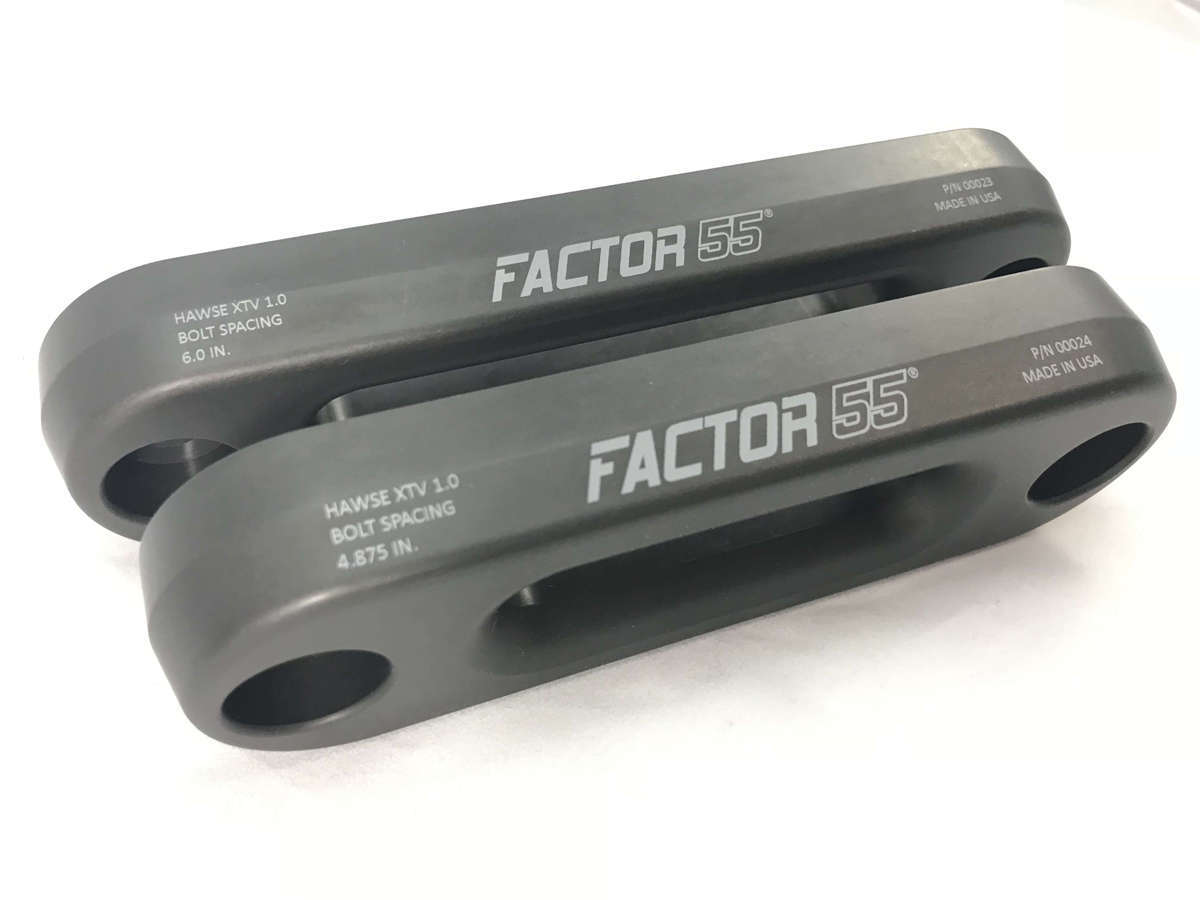 Factor 55 XTV Hawse Fairleads (UTV / ATV)