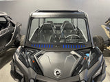 Bent Metal Can-Am Maverick/Commander Vented Glass Windshield