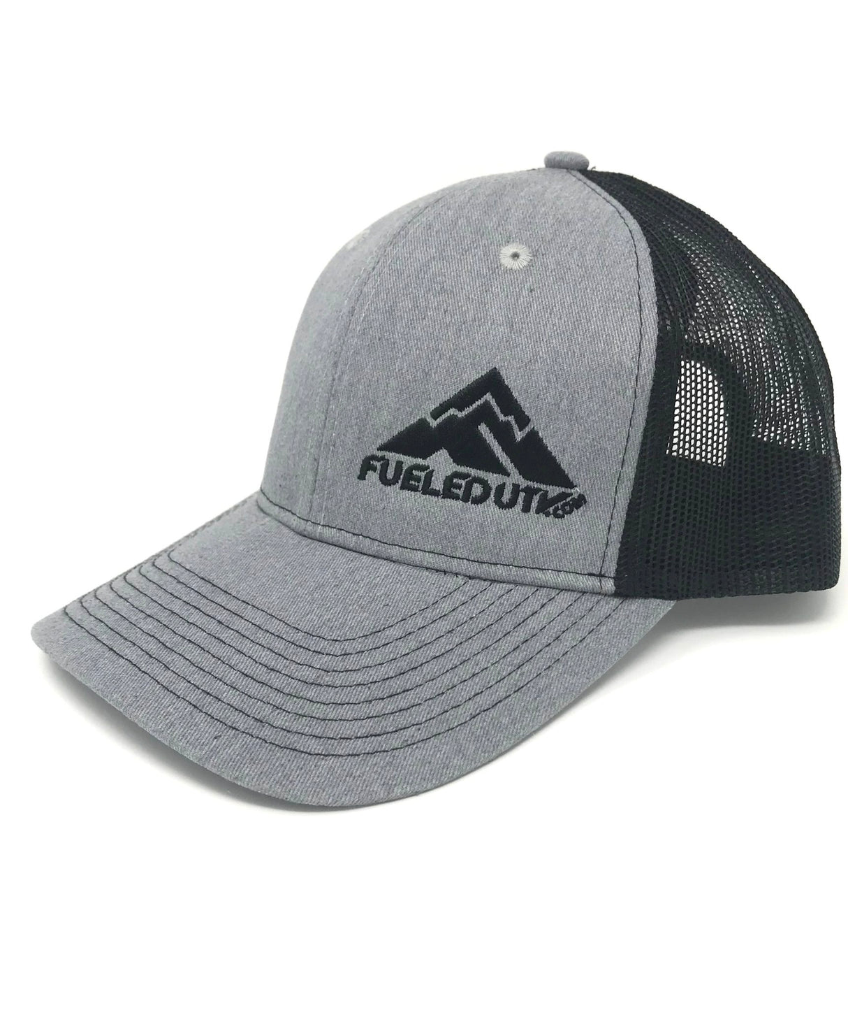 Fueled UTV Snapback Trucker Cap - Heather Grey/Black