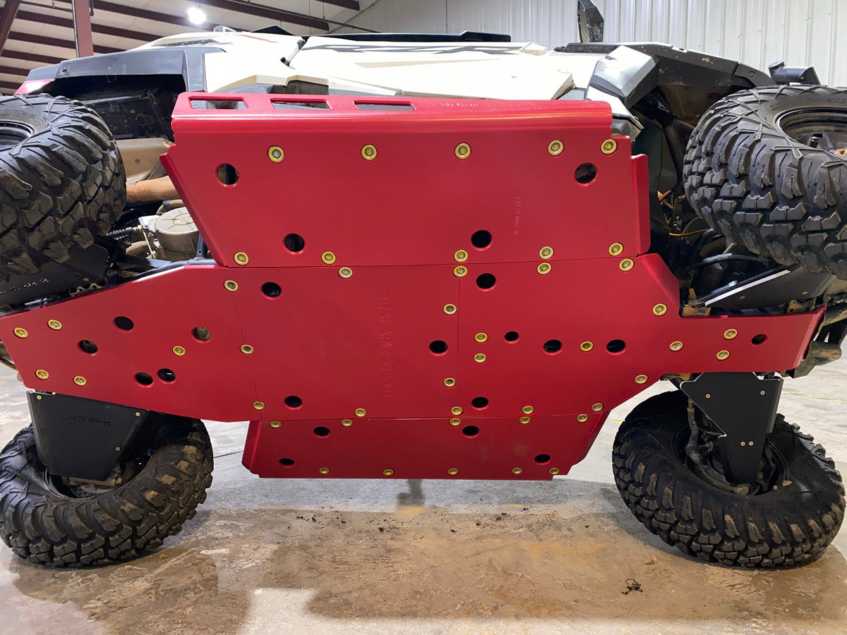 Trail Armor '21-'25 Polaris RZR Trail Full Skids w/ Slider Nerfs or Trimmed Kick Out Steel Rock Sliders