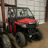 Bent Metal '14-'26 Honda Pioneer 500/520 Vented Glass Windshield