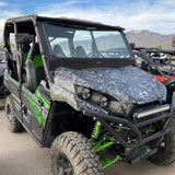 Bent Metal '16-'25 Kawasaki Teryx Vented Glass Windshield