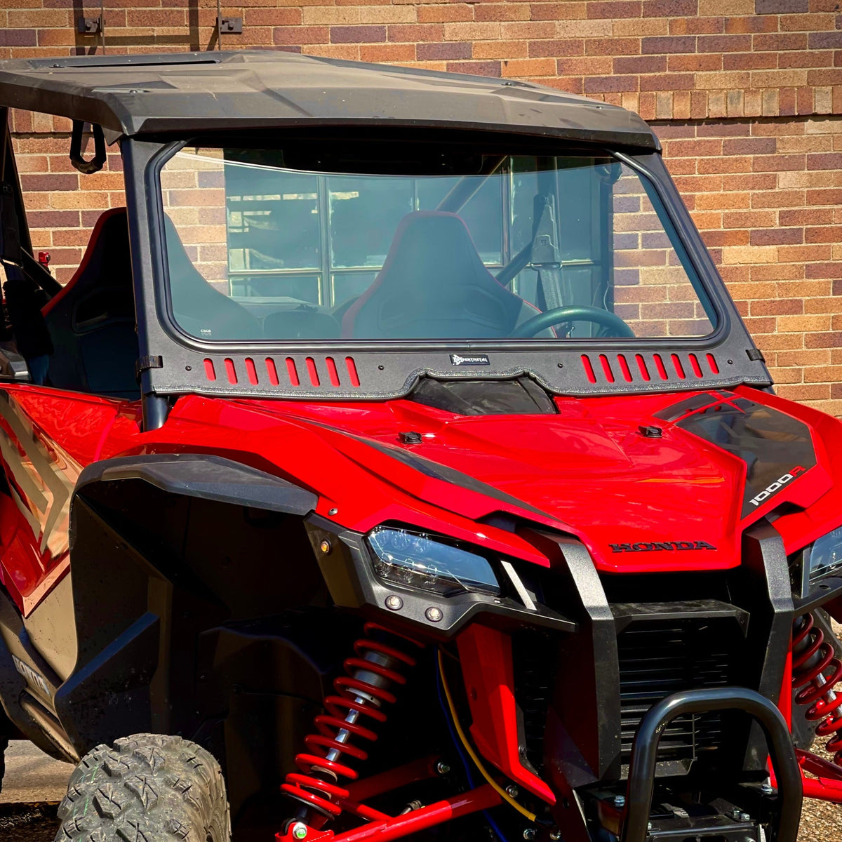 Bent Metal '19-'26 Honda Talon Vented Glass Windshield