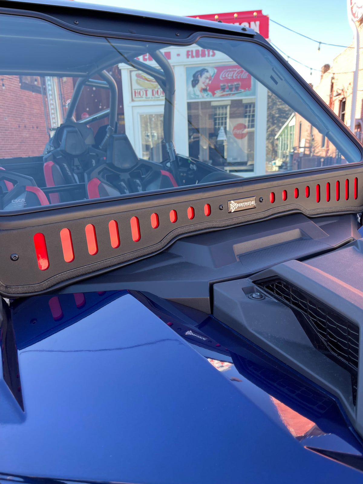 Bent Metal '22-'24 Polaris RZR Pro R Vented Glass Windshield