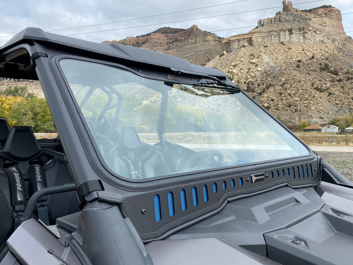 Bent Metal '20-'24 Polaris RZR Pro XP/Turbo R Vented Glass Windshield