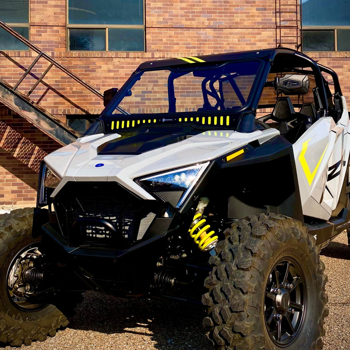 Bent Metal '20-'24 Polaris RZR Pro XP/Turbo R Vented Glass Windshield