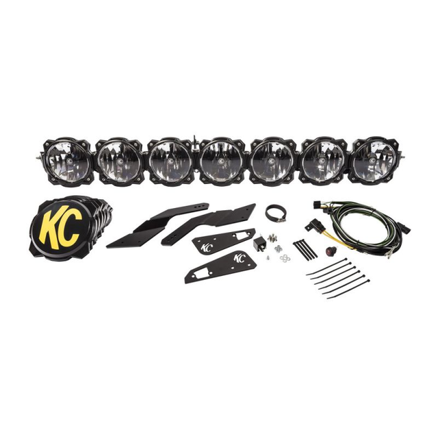 KC HiLiTES 45 PRO6 Gravity LED 7-Light - Light Bar System - 2017-2022 Can-Am Maverick X3