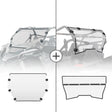 Kemimoto CF Moto ZForce 950 Scratch Resistant Front Full & Rear Windshield
