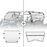 Kemimoto CF Moto ZForce 950 Scratch Resistant Front Full & Rear Windshield