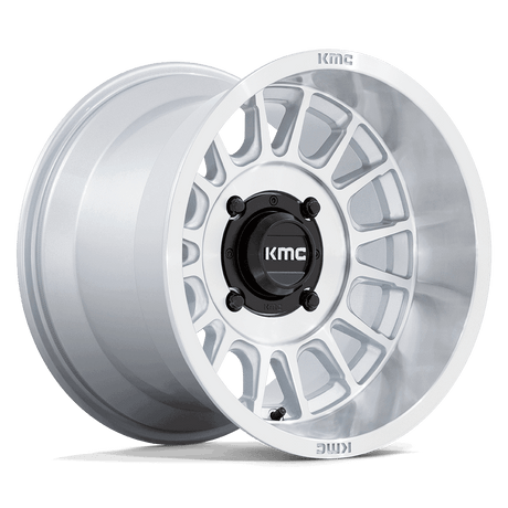 KMC KS138 Impact UTV Wheel – Silver Machined Face