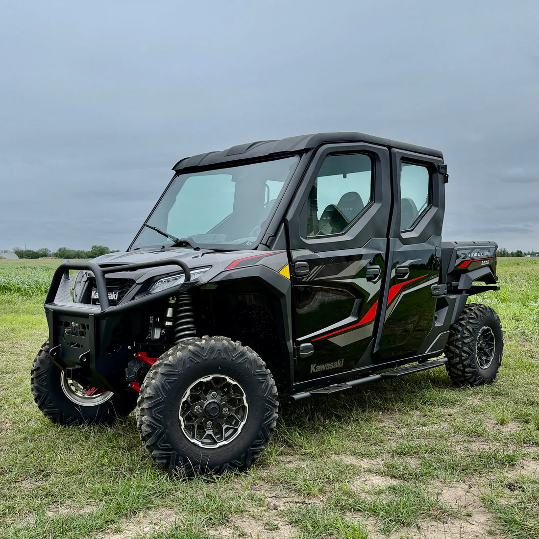 Ranch Armor Kawasaki Ridge Crew Side Steps & Nerf Bars