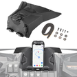 Kemimoto Tablet Holder, GPS Mount With Storage Box For Can Am Maverick Sport Trail