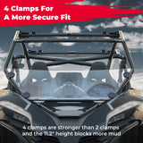 Kemimoto CF Moto ZForce 950 Front Half Windshield