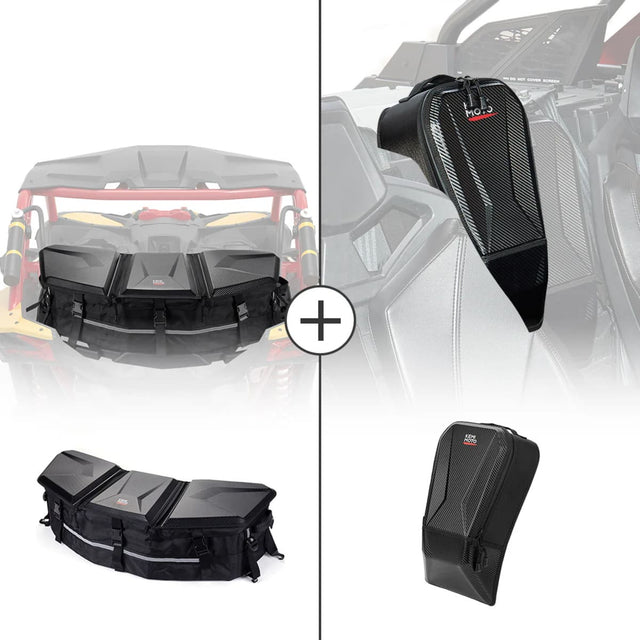 Kemimoto Can-Am Maverick X3 Center & Rear Storage Bag
