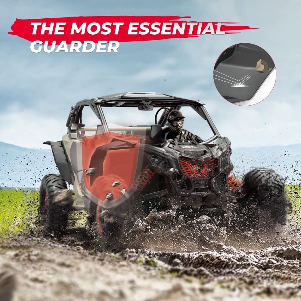 Kemimoto Can-Am Maverick X3 Extended Fender Flares & Hard Roof