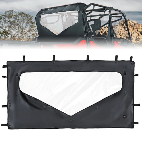 Kemimoto Honda Pioneer 1000-6 UTV Roll Up/ Down Soft Rear Window