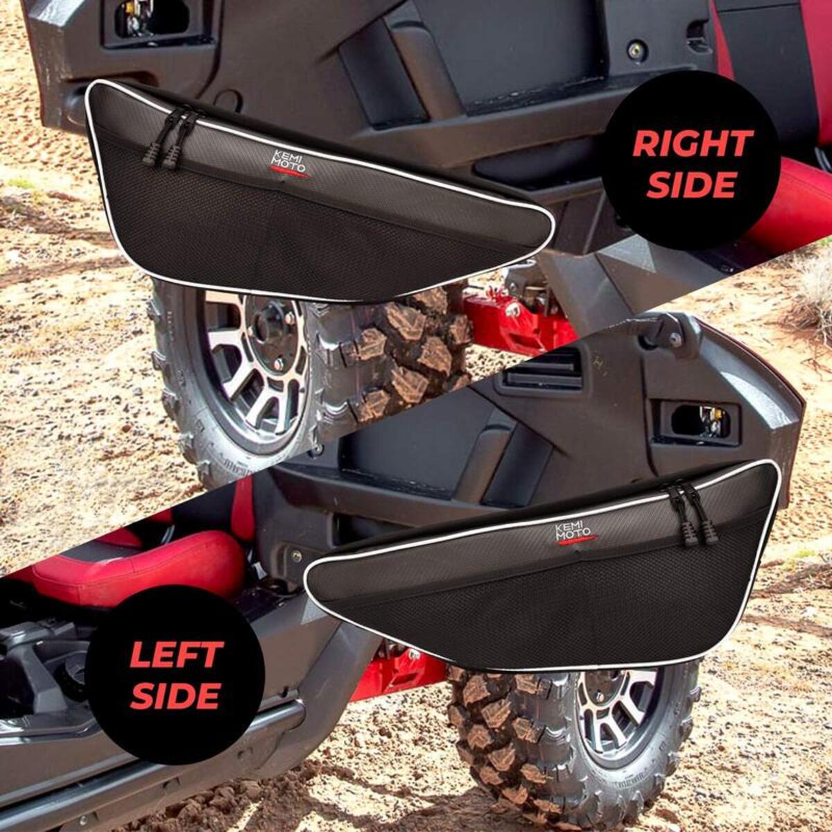 Kemimoto Honda Talon 1000R UTV Bed Tailgate & Door Bags