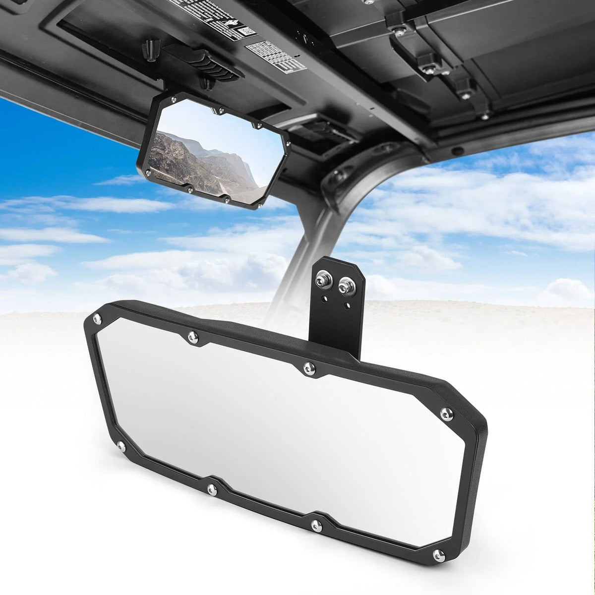Kemimoto '17-'23 Polaris Ranger 500 Rear View Mirror