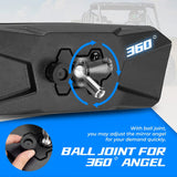 Kemimoto '17-'23 Polaris Ranger 500 Rear View Mirror