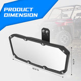 Kemimoto '17-'23 Polaris Ranger 500 Rear View Mirror