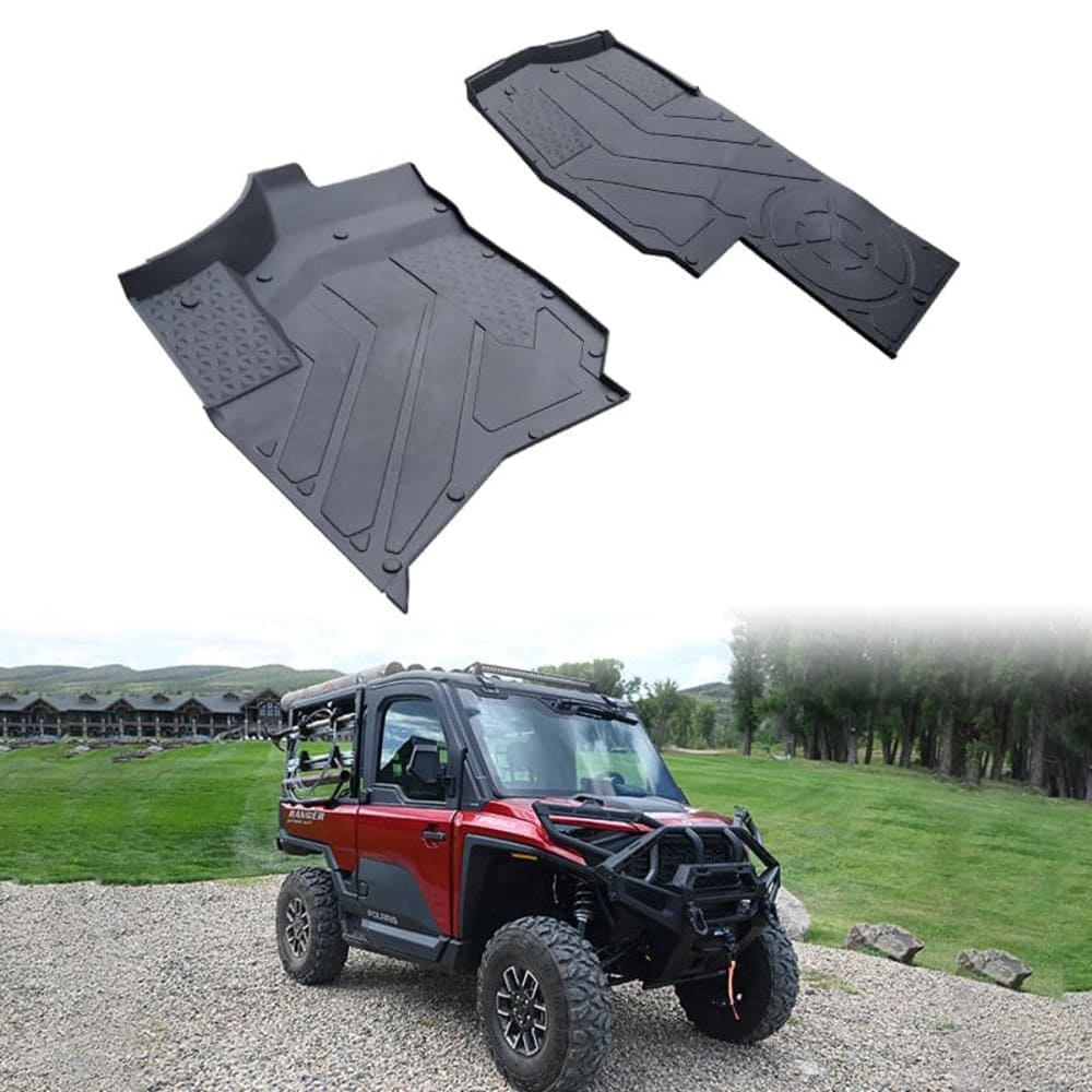 Kemimoto '24+ Polaris Ranger XD 1500 TPE Floor Mats