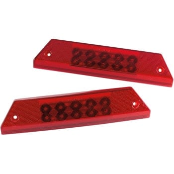 Moose Utility Polaris Ranger Full LED Tail Lights - Red